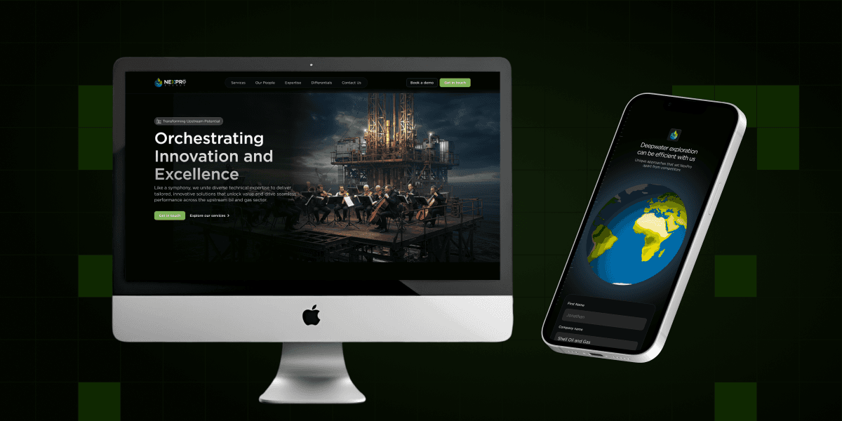 NexPro Energy interface
