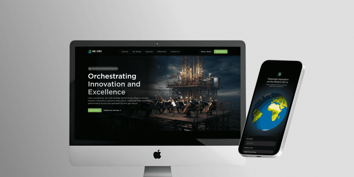 NexPro Energy interface